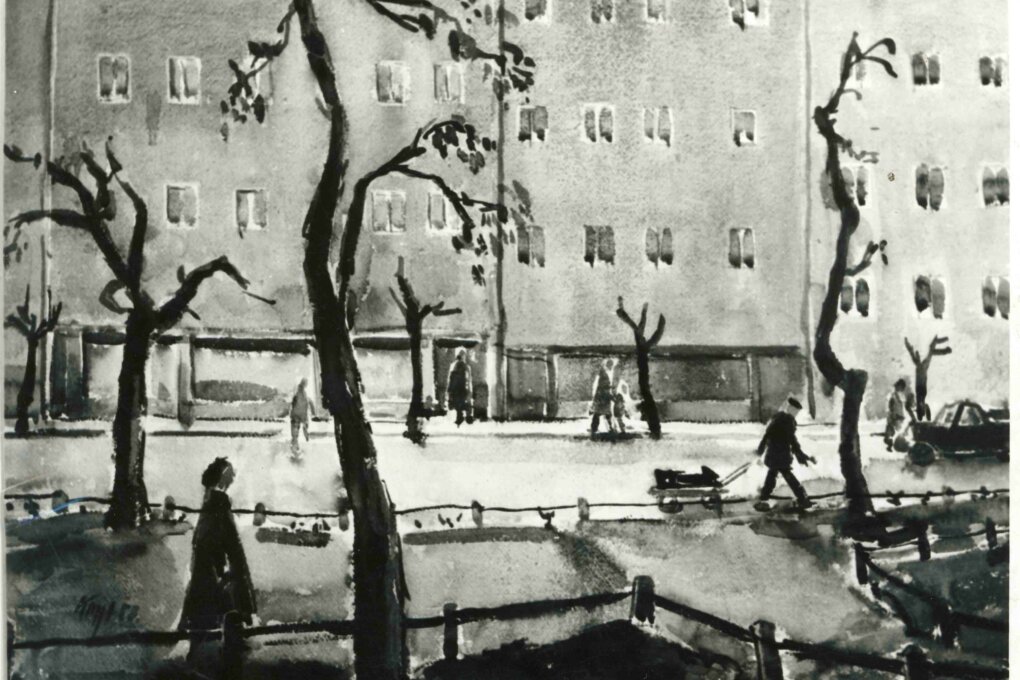 Karel Kryl – obrazy, kresby